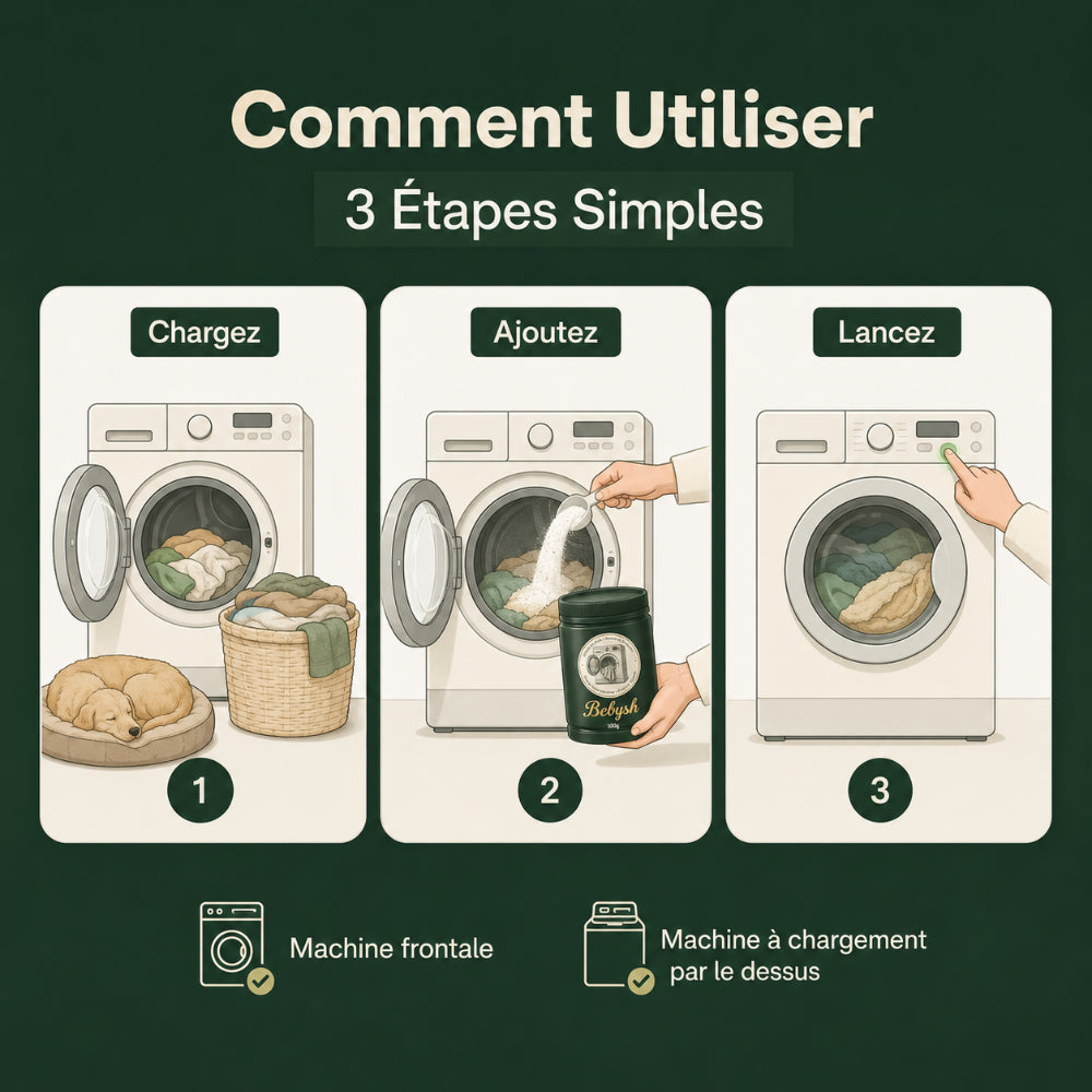 Dissolvant de poils de chat Bebysh