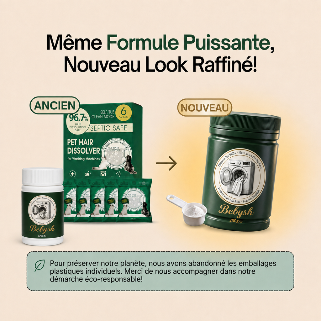Dissolvant de poils d'animaux Machine