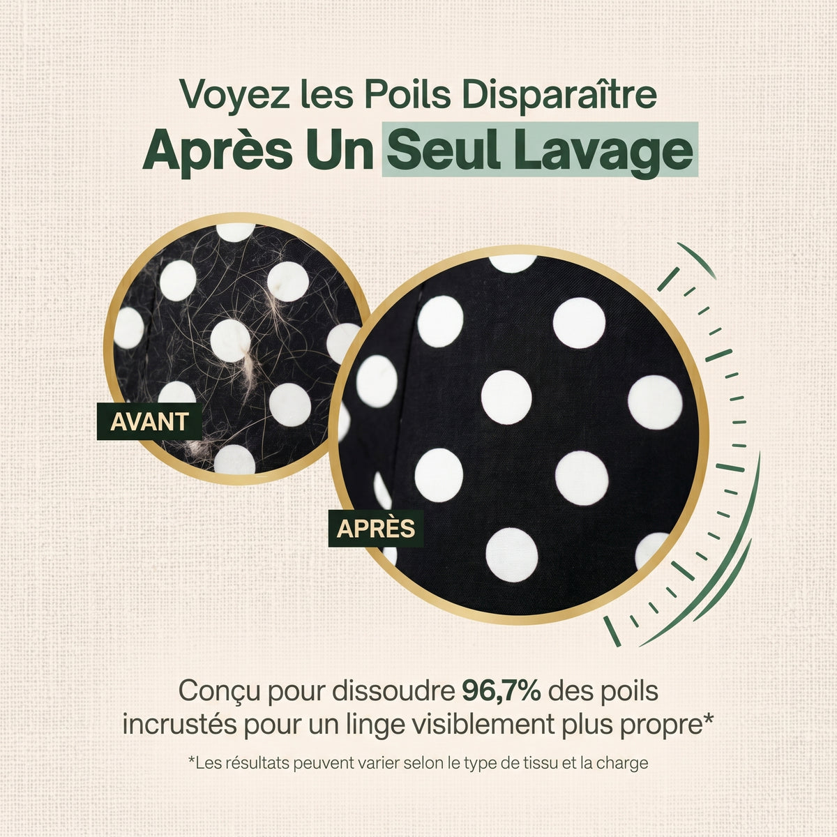 Dissolvant de poils d'animaux Bebysh