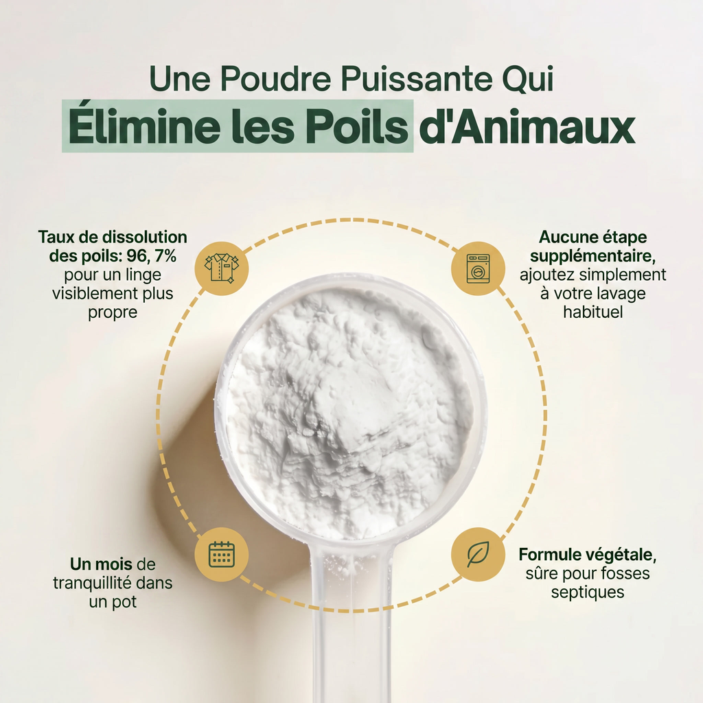 Dissolvant de poils d'animaux Bebysh